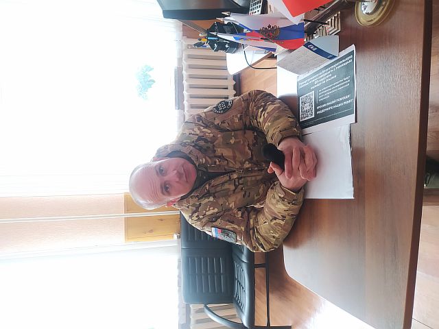 У нас в гостях побывал участник специальной военной операции Биттер Алексей.